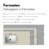 Lichtbeige - Terrazzo - Grijs Muismat XXL klein 681 -sfeer5