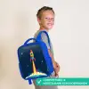 Raket - Rookwolken - Ruimte Kinderrugzak - Blauw middel -sfeer3_NL