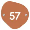 Terracotta - Traditioneel Naambord Organisch middel -3d