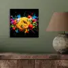 Spaghetti - Graffiti - Verf - Kleurrijk - Eten - Modern aluminium wit klein -sfeer2
