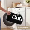 Quotes - Nice butt - Zwart - Spreuken Badmat klein -USP_WasbaarNL