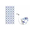Modern - Patroon - Blauw - Roze fotobehang vinyl groot 64 -3d