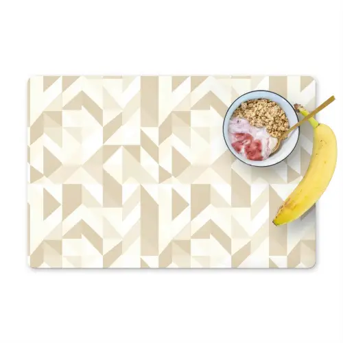 Modern - Abstract - Beige Placemat vinyl groot 368 -zzzproduct_Kitchenyeah-website