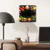 Groente - Graffiti - Kleurrijk - Koken - Abstract plexiglas 5mm klein -sfeer6