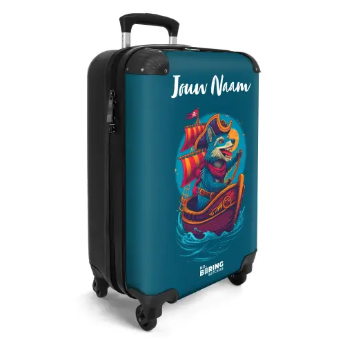 Kapitein Stormsnuit NBS - Handbagage koffer - Kinderen Unisex middel -productfoto_3d