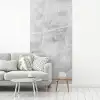 Marmer - Steen - Wit - Luxe - Marmerlook fotobehang vinyl groot -woonkamer