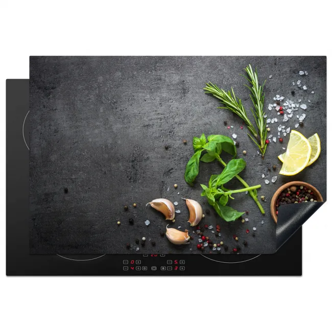 Gastronomisch Stilleven Inductie beschermer vinyl 3mm klein -3d