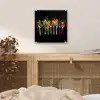 Lepels - Kruiden - Modern - Graffiti - Verf - Kleurrijk plexiglas 5mm klein -sfeer4