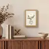 Vaas - Geruit - Bloem - Groen Light Box met kabel (Tafellamp) klein -sfeer2