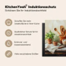Potten - Kruiden - Hout Inductie beschermer vinyl 3mm middel -tsfeer2_DE