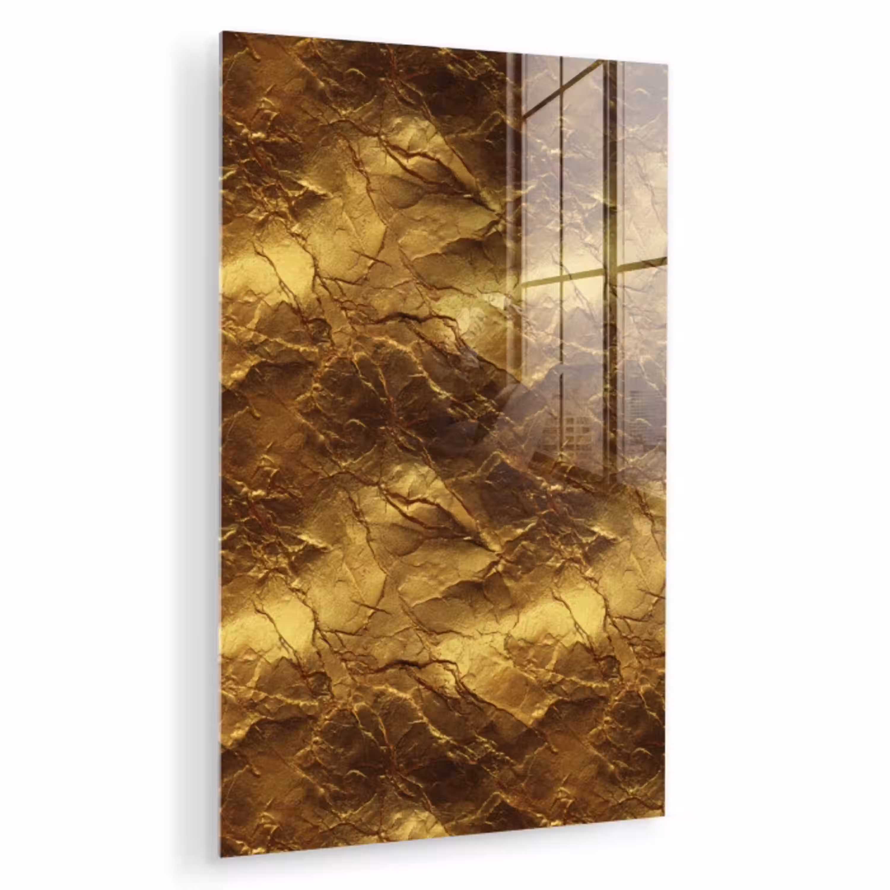 Bladgoud - Textuur  - Goud plexiglas 5mm klein 9 -zzzproduct_nieuw