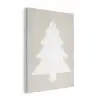 Japandi - Kerstboom - Beige - Kerstversiering PET vilt klein -3d