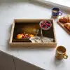 Fruit -  Stilleven - Wijn - Kaars Dienblad Rechthoek middel -sfeer2