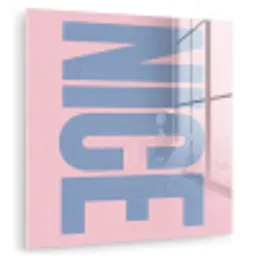 Nice - Paars - Roze plexiglas 5mm klein -zzzproduct_nieuw