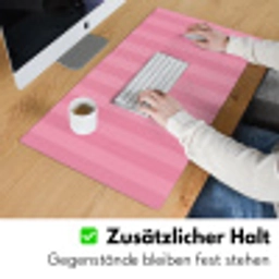 Roze - Gestreept - Belle Muismat XXL klein -ysfeer3_duits