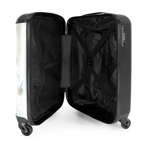 Axel aapje Koffer - NBS - Handbagage middel -binnenkant