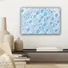 Schuim - Bubbels - Blauw canvas 2cm klein -sfeer6
