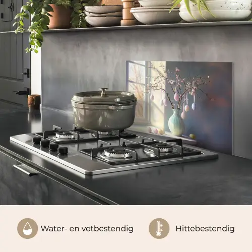 Stilleven - Vaas - Paastak keuken achterwand spatscherm klein -usp_NL
