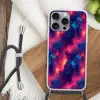 Bliksem - Wolken - Kleurenrijk Hoesje iPhone 16 Pro Max met koord klein 804 -sfeer4