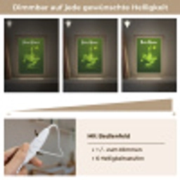 Voetbal - Groen - Omhaal Light Box met kabel (Kinderlampje) klein -USP_dimbaarDE