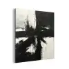 Modern - Zwart wit - Abstract - Kunst aluminium wit klein -3d