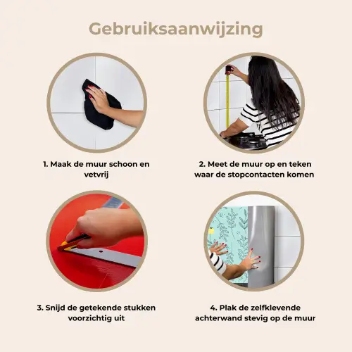 Patronen - Zaad - Planten keuken achterwand 2 middel 871 -gebruiksaanwijzing_NL