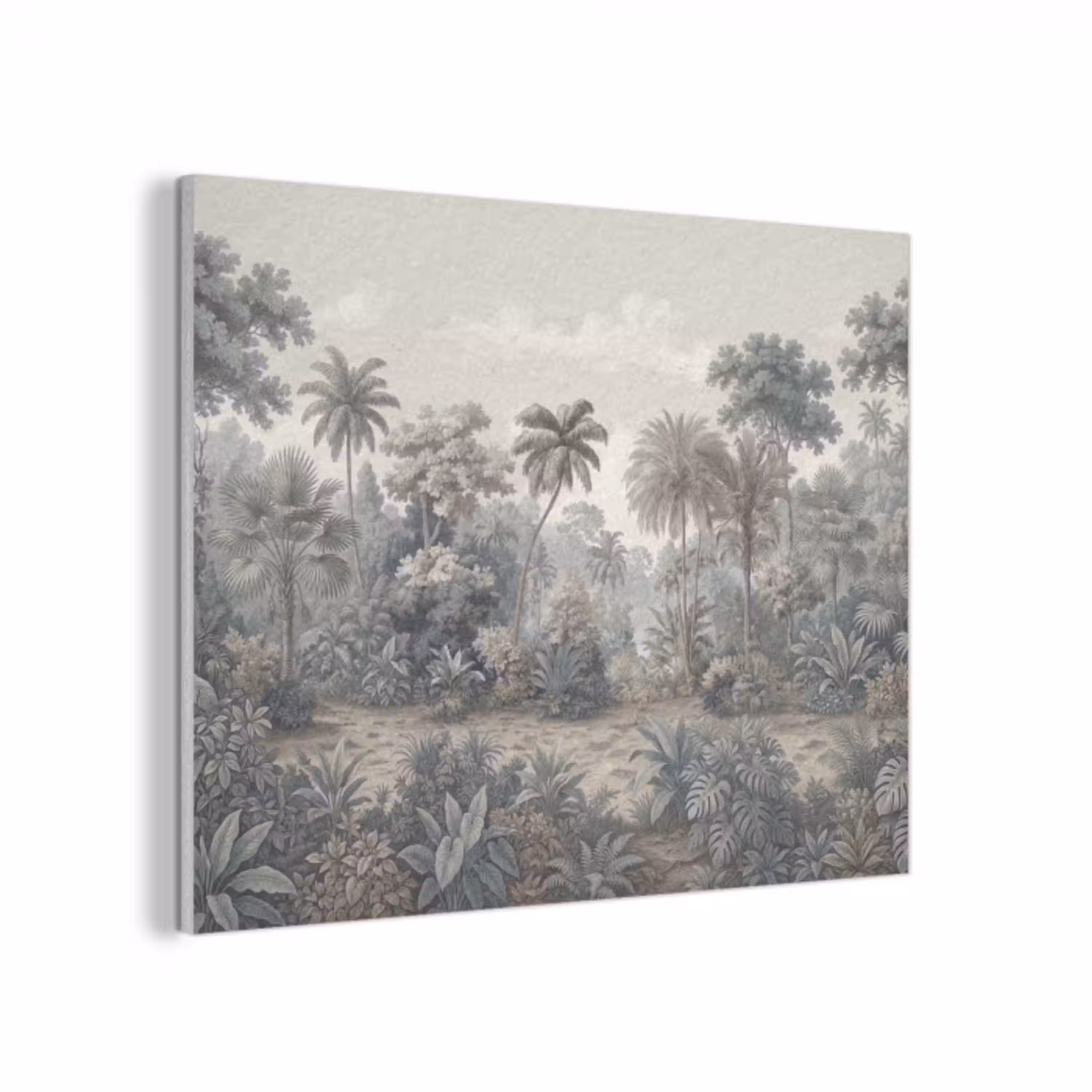 Tropisch - Landschap - Illustratie PET vilt klein -3d