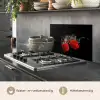 Paprika - Groente - Stilleven - Water - Rood keuken achterwand spatscherm klein -usp_NL