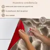 Waaiervorm - Beige - Vezel textuur keuken achterwand spatscherm klein 900 -spatscherm_ES