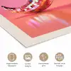 Disco - Peper - Roze poster papier klein -closeup_NL