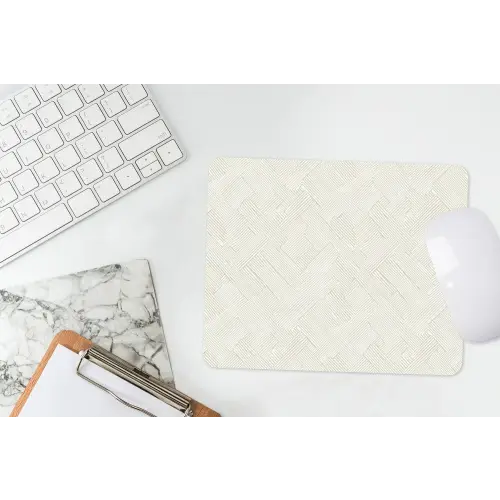 Textuur - Abstract - Beige muismat rubber klein 262 -witbureau