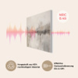 Moderne kunst - Abstract - Beige PET vilt klein -USP_DE