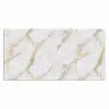 Wit - Goud - Marmer - Aders Muismat XXL klein 681 -3d_leeg