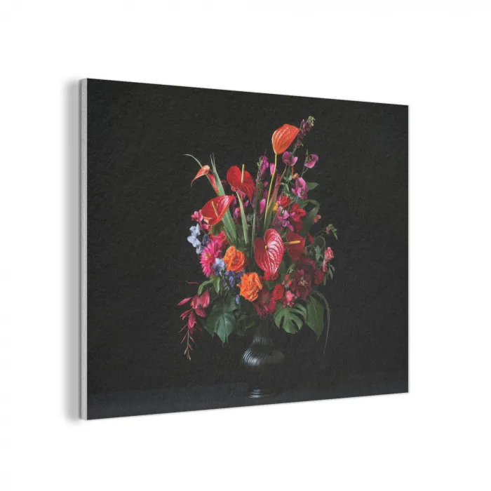 Bloemen - Boeket - Sierlijk PET vilt klein -3d