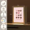 Chocolaatjes - Hartvormig - Liefste Light Box met kabel (Tafellamp) klein -USP_NL