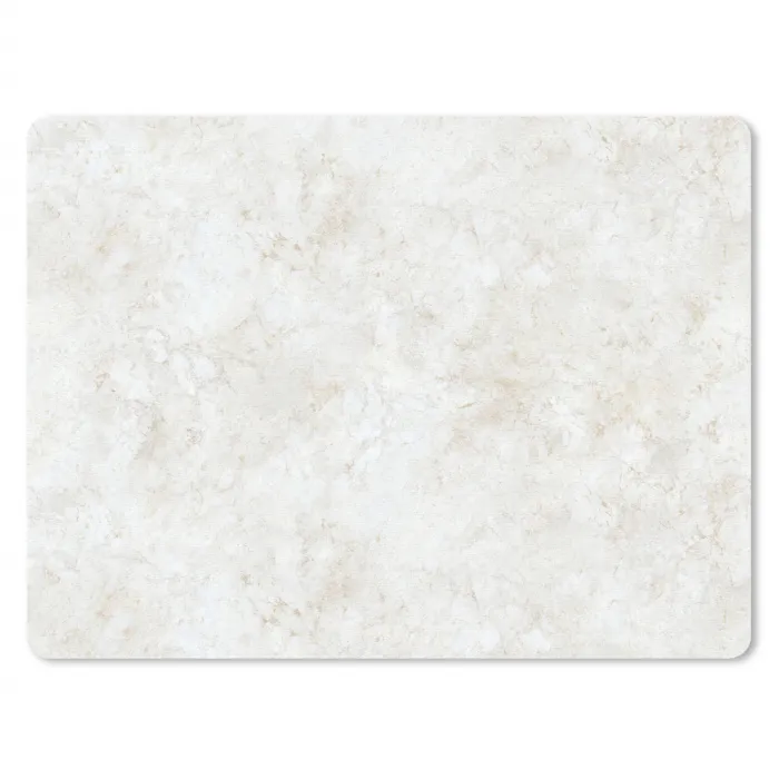 Beige - Marmer - Aders muismat rubber klein 262 -3d