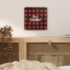 Geruit - Rood - Tekst - Christmas plexiglas 5mm klein -sfeer4