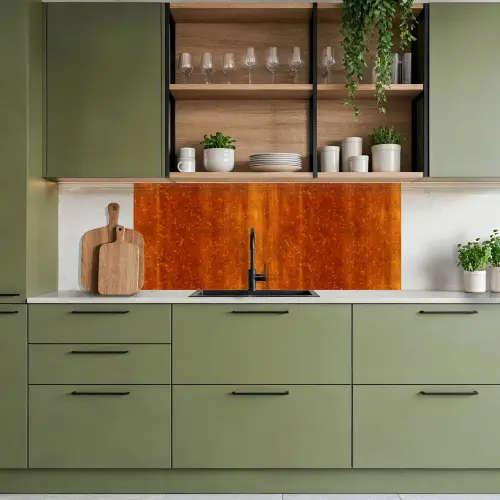 Roest - Oranje - Rood - Vlekken keuken achterwand 2 middel 871 -sfeer3