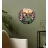 Vingerhoedskruid - Bloemen - Tuin Wandcirkel kunststof plaat 5mm dik klein -sfeer3