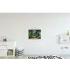 Pad - Bomen - Schaduw - textielposter latten blank klein -kinderkamer