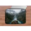 Waterval - Bomen - Bergen laptophoes neopreen klein -tafel