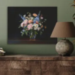 Pastel - Bloemen - Glazen - Vaas PET vilt klein -sfeer2