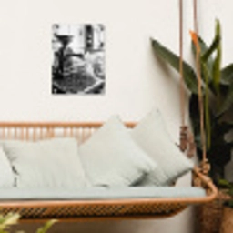 Koffiemolen - Gemalen - Vintage tuinposter los doek klein -sfeer7