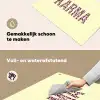 Karma - Luipaardprint - Geel Inductie beschemer met haakjes klein -ky-schoon-nl