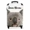 Schattige Koala Beer NBS - Handbagage koffer - Kinderen Unisex middel -productfoto_recht