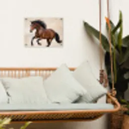 Paard - Galop - Energie tuinposter los doek klein -sfeer7