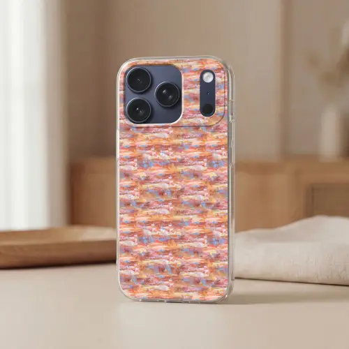 Vloeiend - Olie - Verf - Kleur Telefoonhoesje iPhone 17 Pro klein 878 -sfeer2