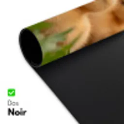 Pijltje - Eend - Natuur - Geel Muismat XXL klein -zsfeer2_frans