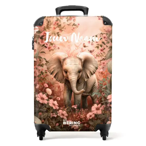 Flora flapoor NBS - Handbagage koffer - Kinderen Unisex middel -productfoto_recht