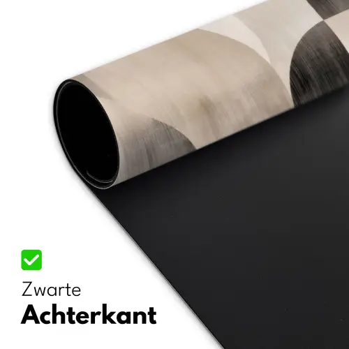 Grillige vormen - Subtiele overgangen - Dynamisch Muismat XXL klein -sfeer2